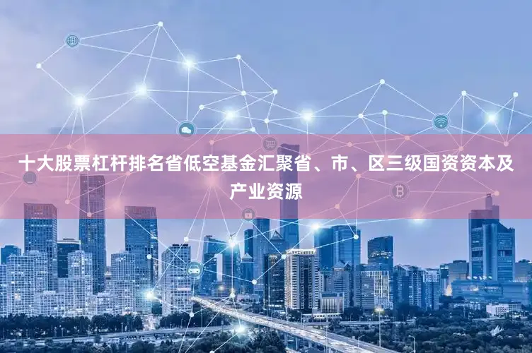 十大股票杠杆排名　　省低空基金汇聚省、市、区三级国资资本及产业资源